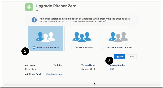 Installing the Zero Managed Package