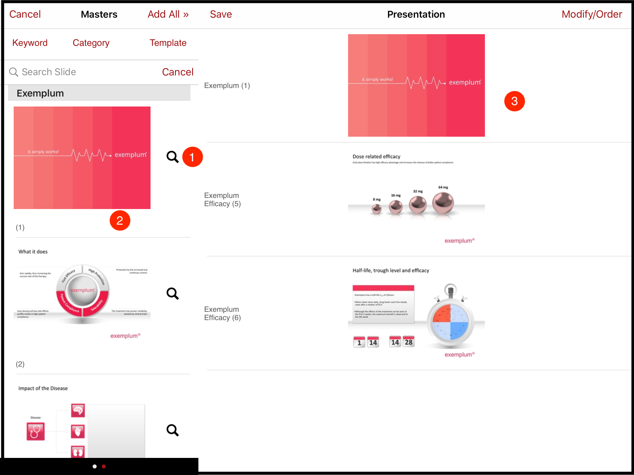 Create Slide Set Button