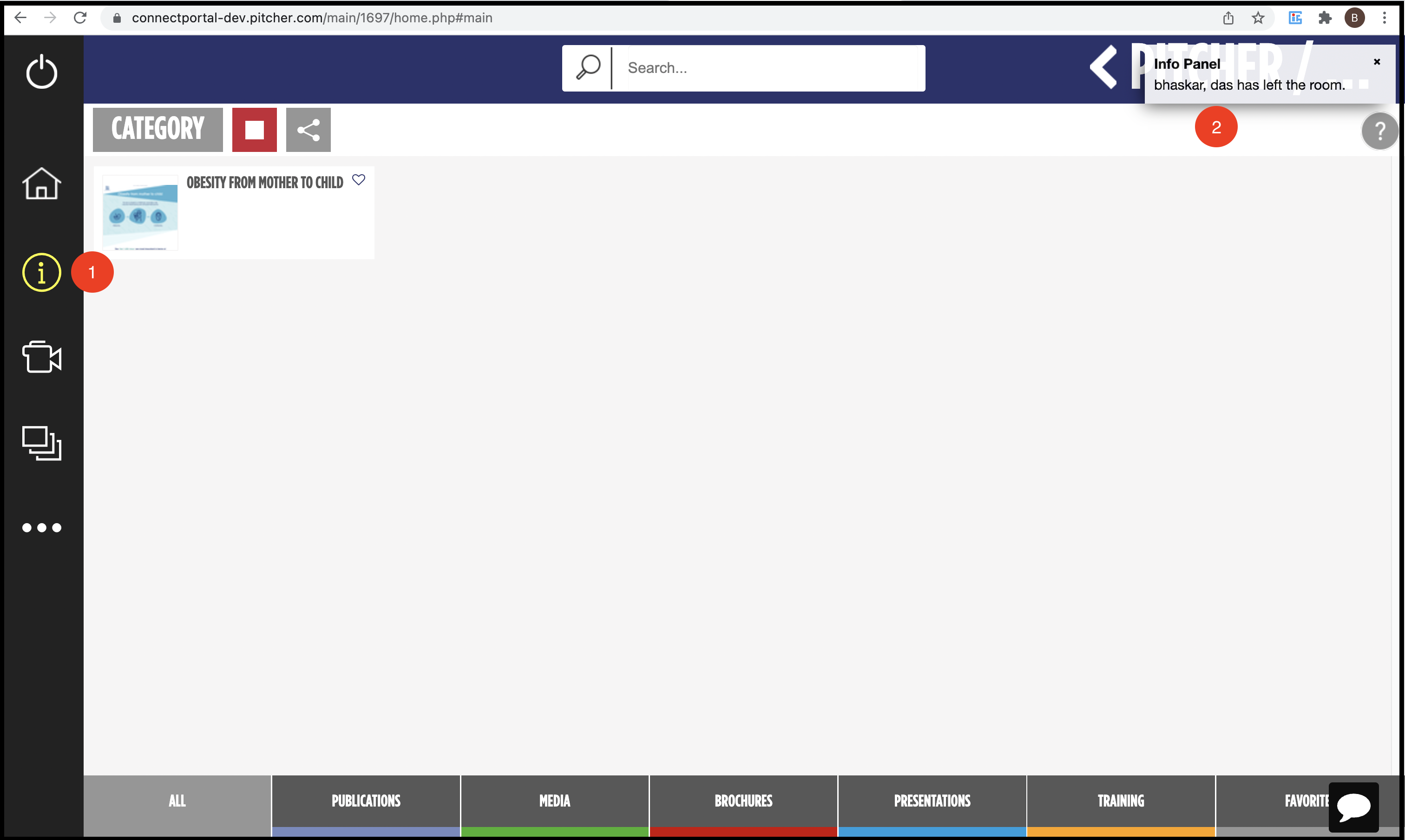 The Info Panel