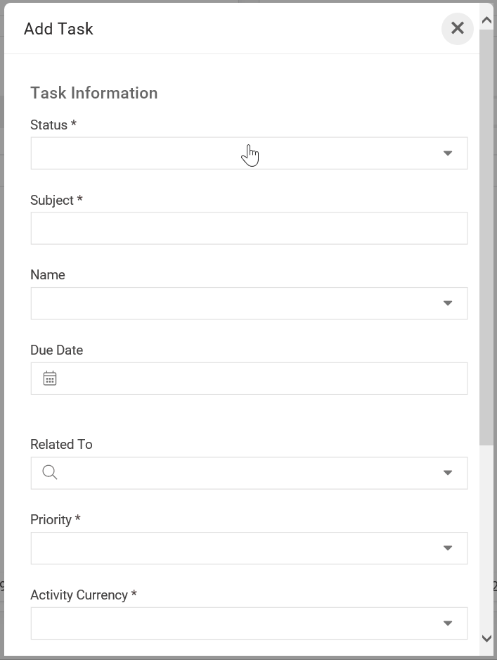 Console Task Display Tasks Management