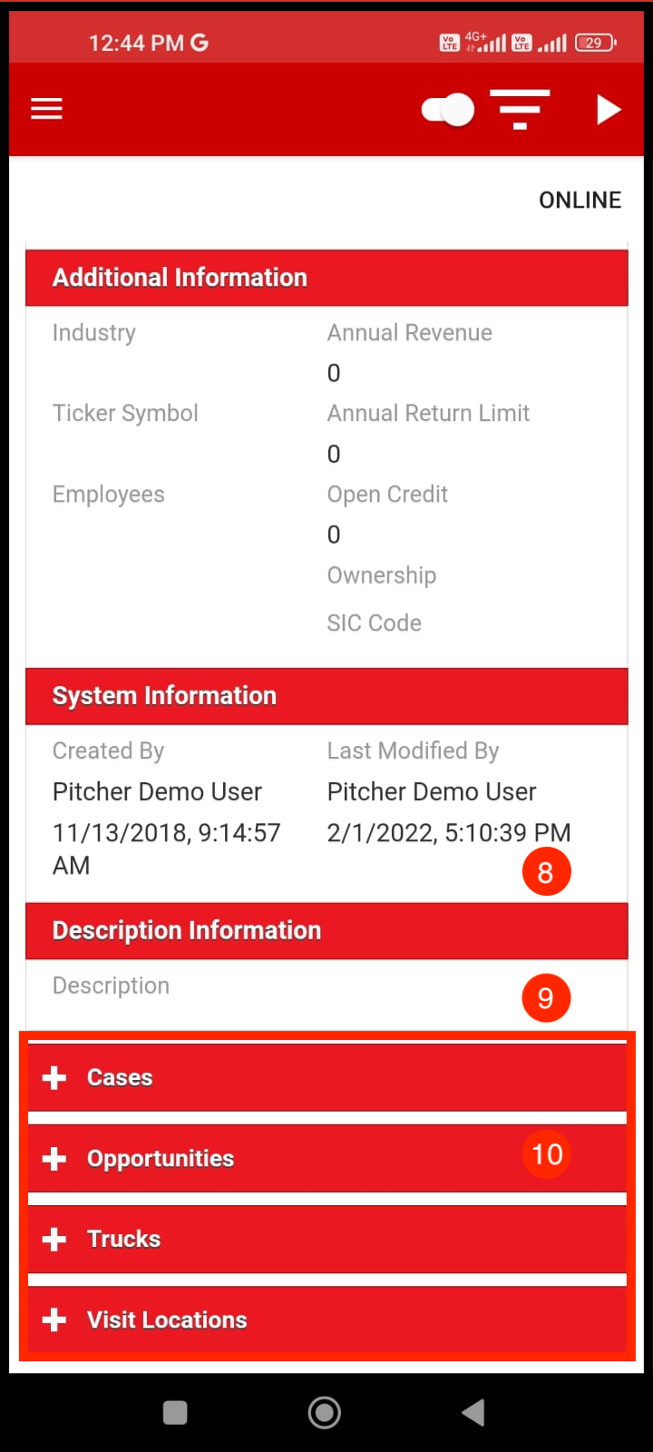Zero Cards and Account Management in Android