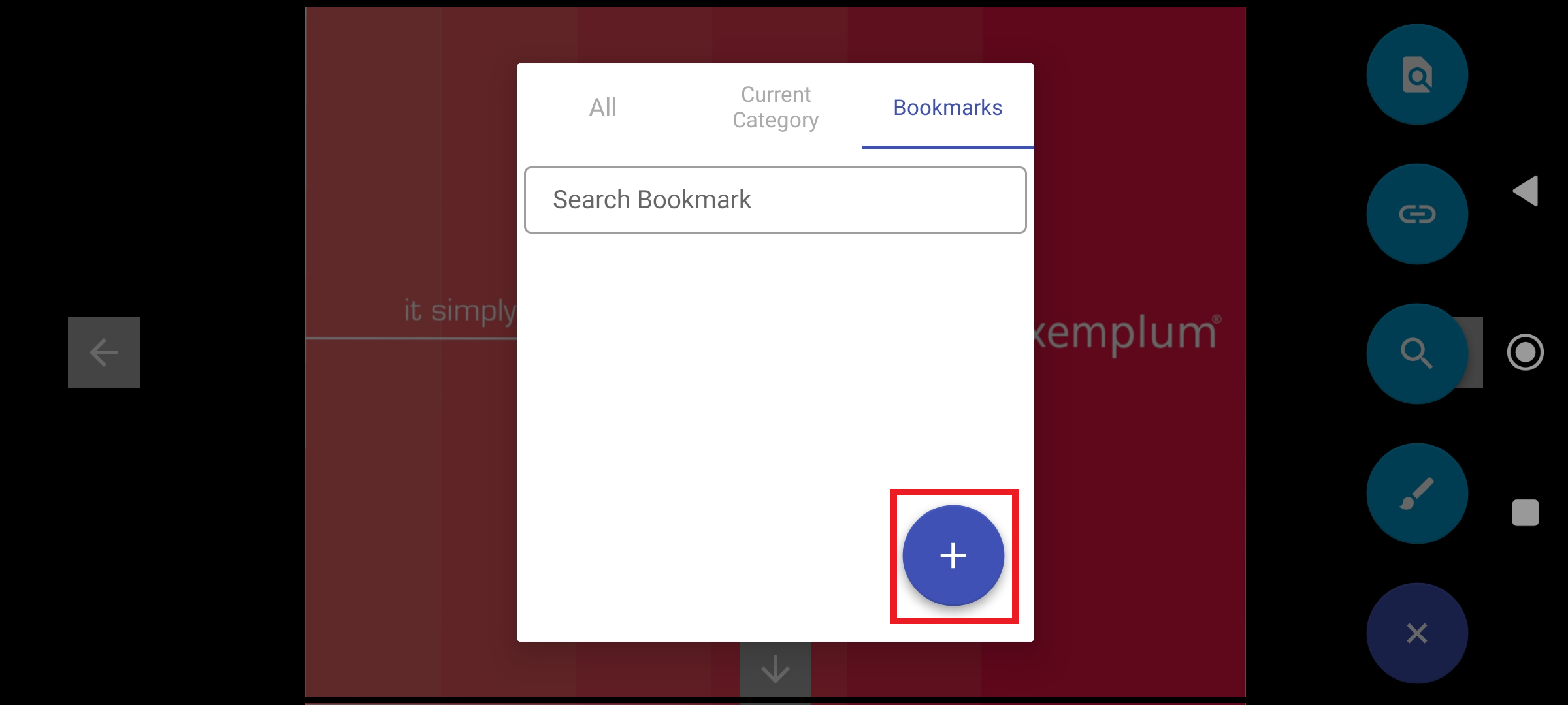 Add a new bookmark