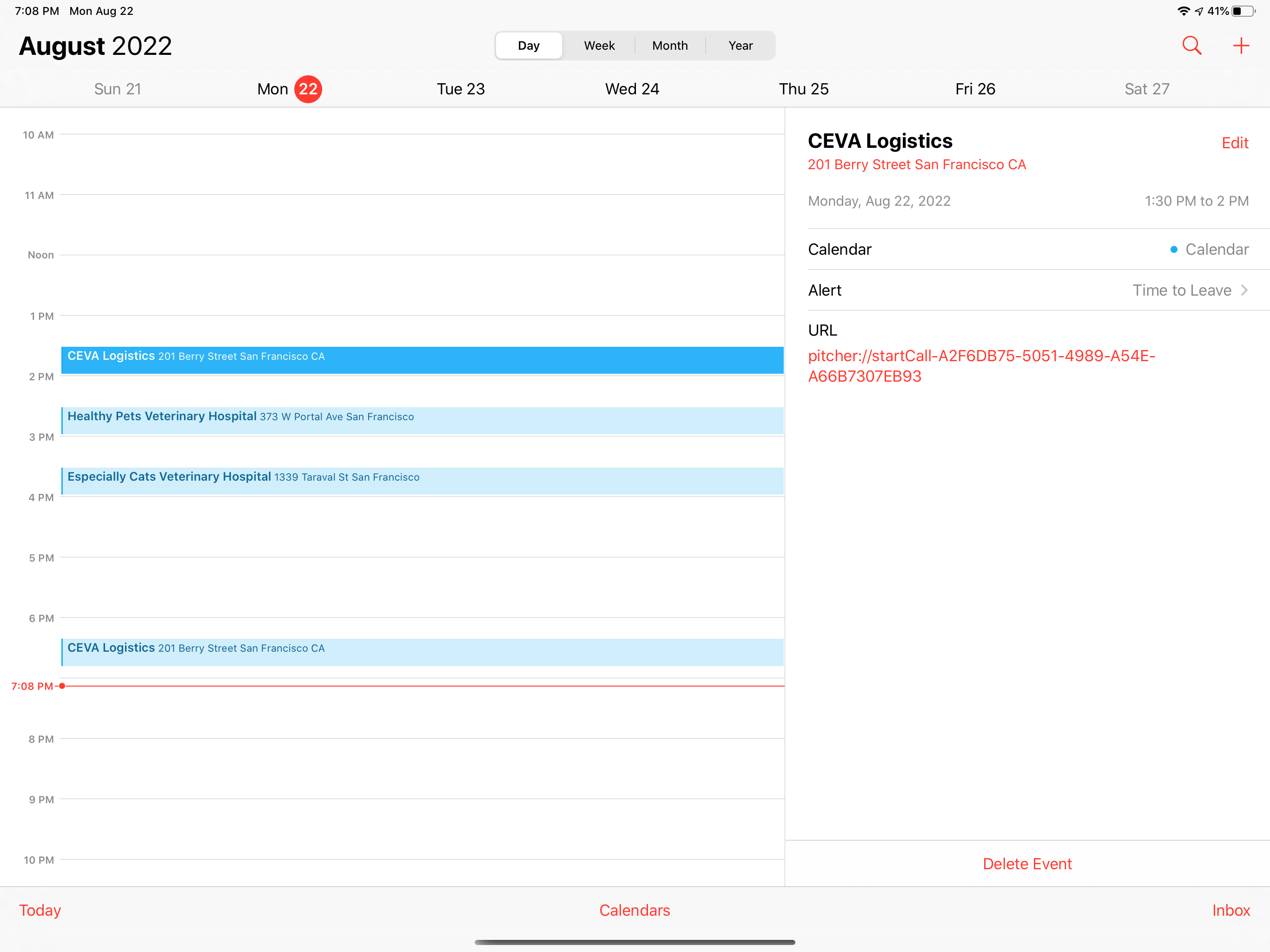 System Calendar