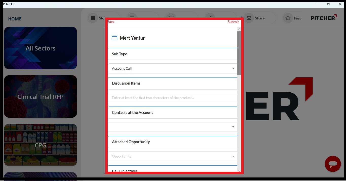 Post Call Form in Windows