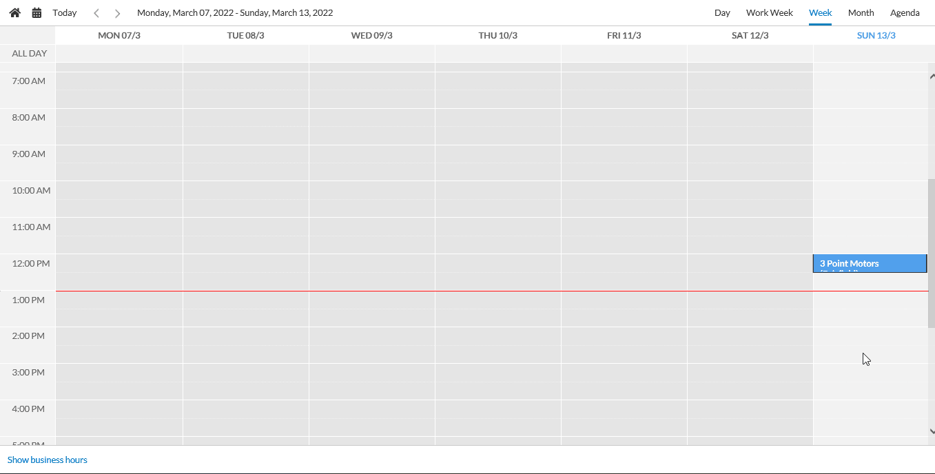 Edit details of the planned call