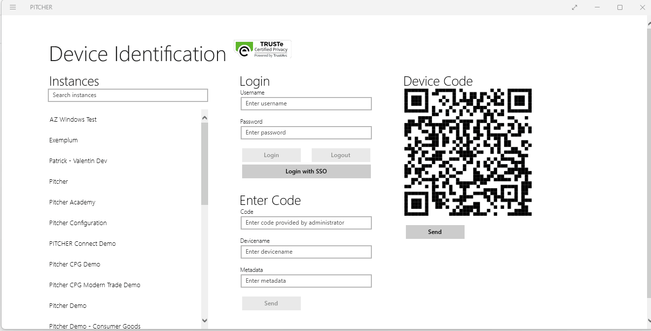 Login via SSO