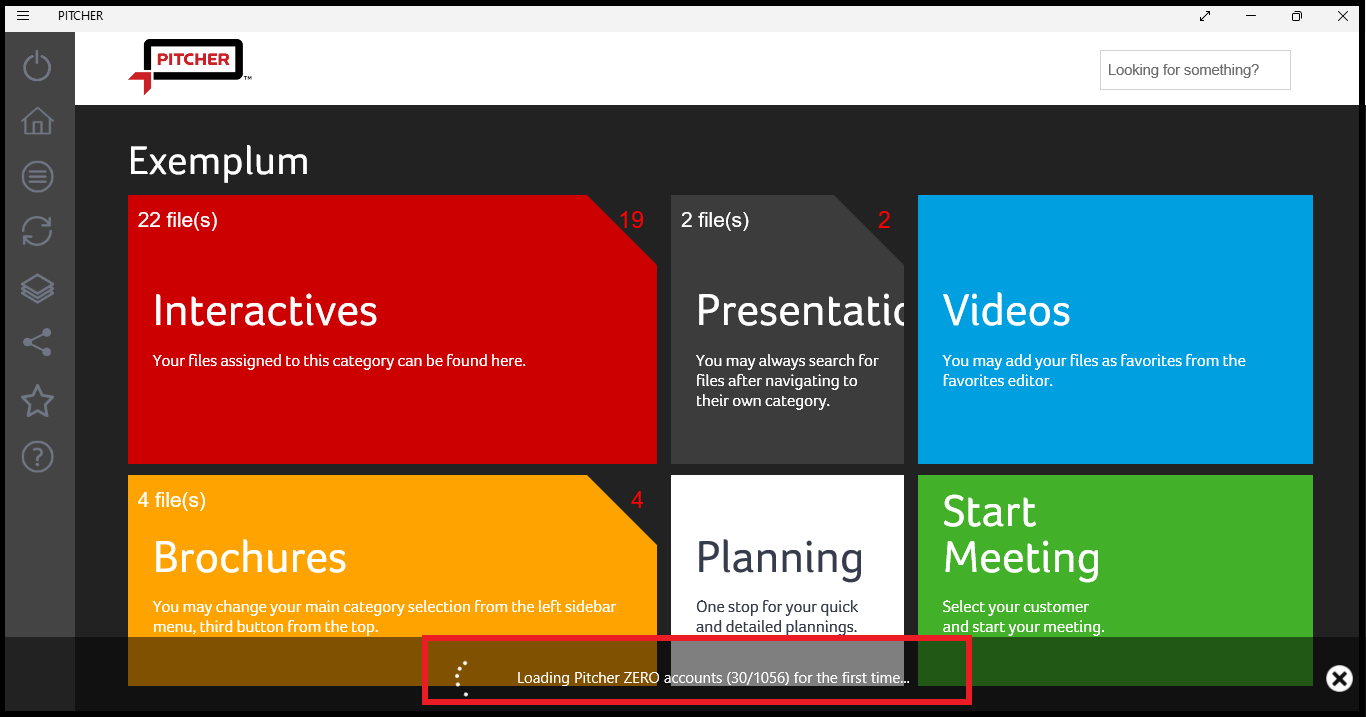 Sync with CRM at first login