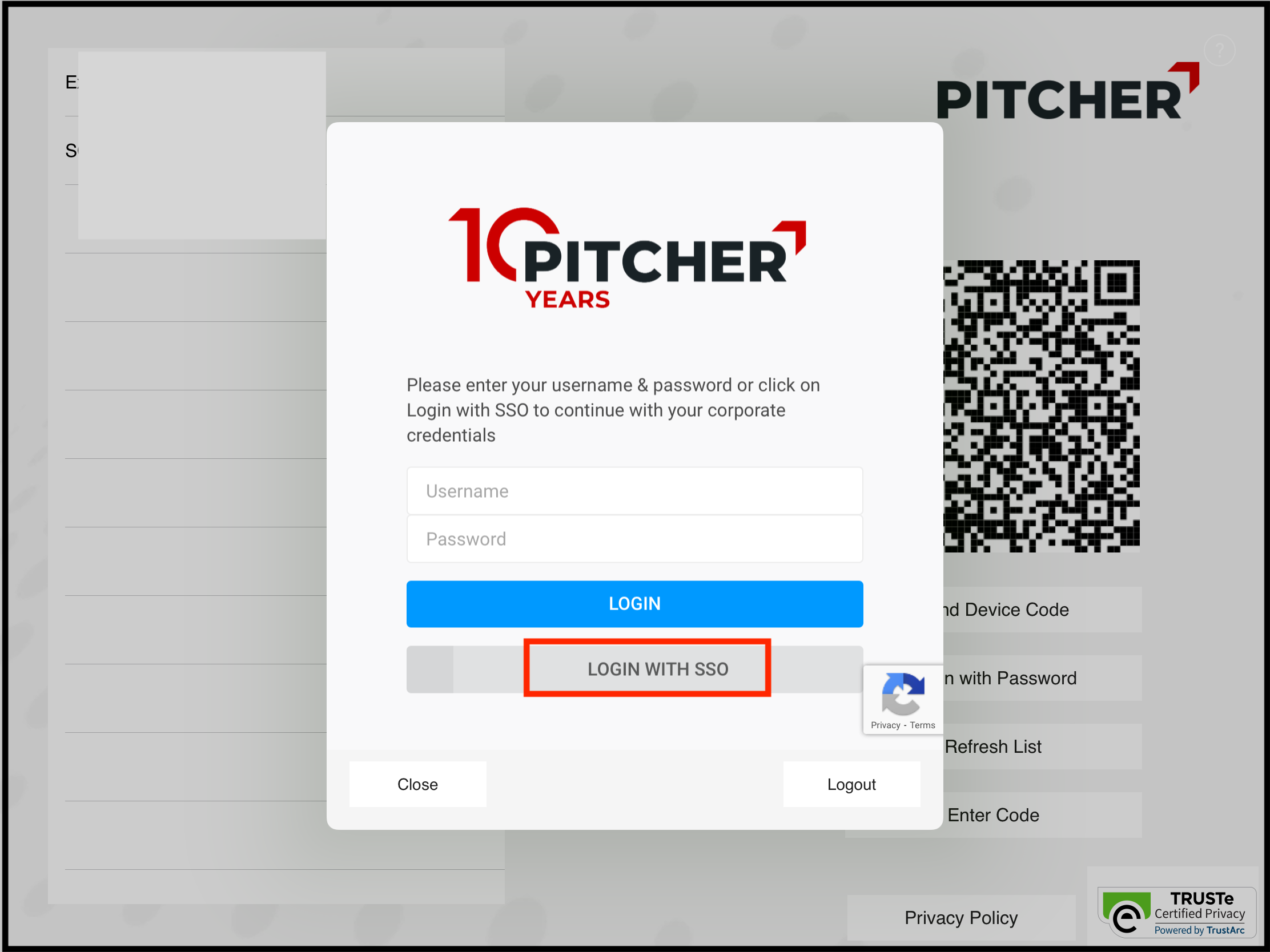 Login With SSO