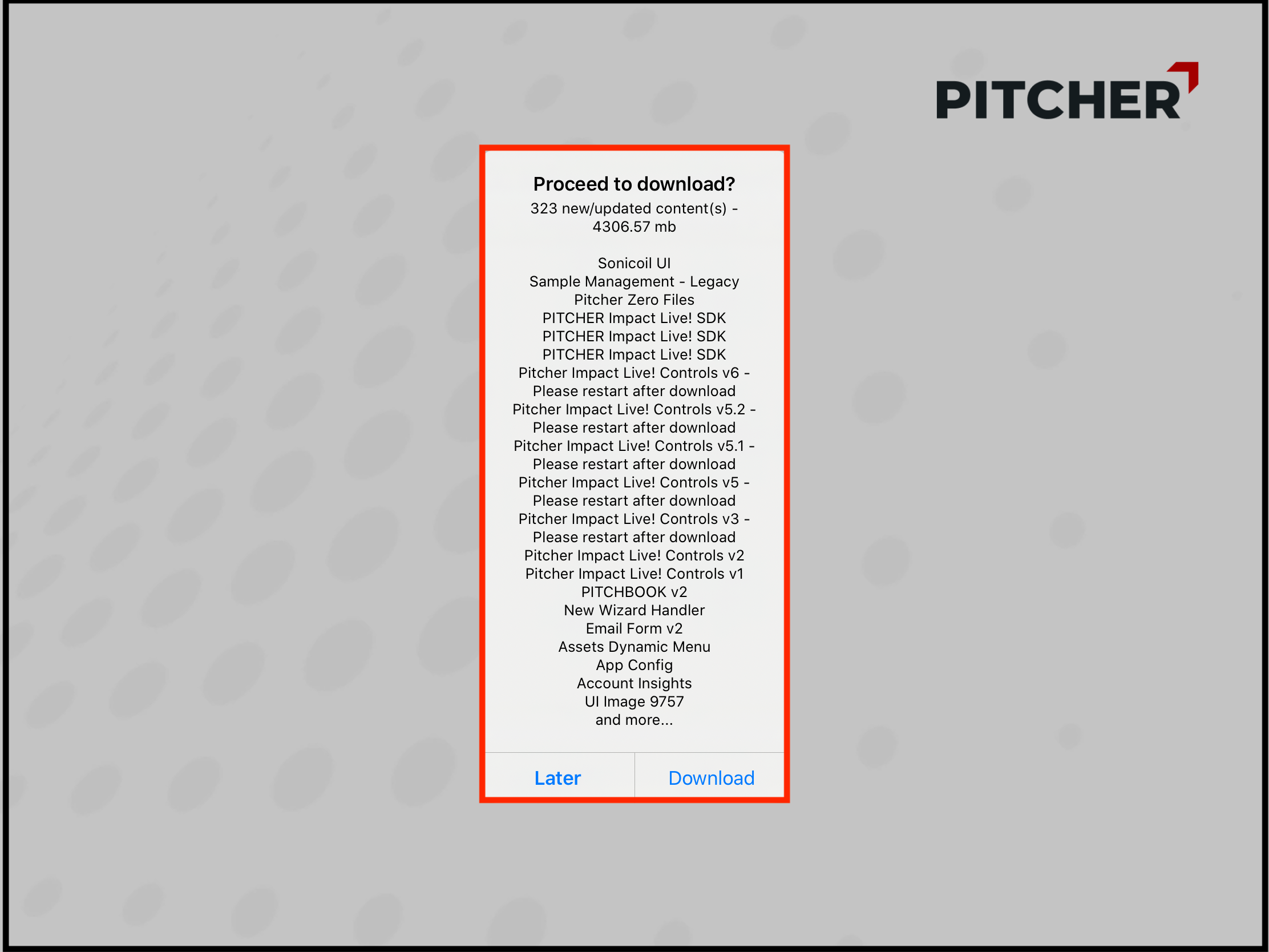 Download Popup