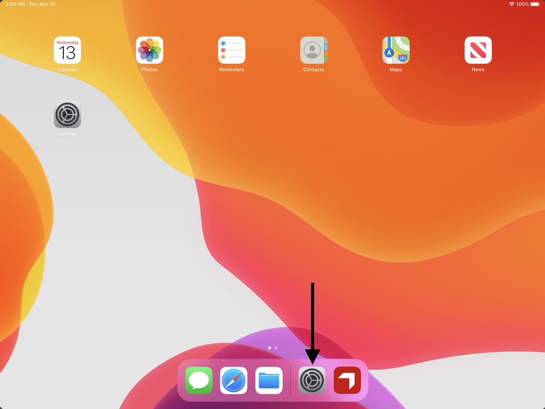 Settings for Pitcher